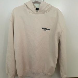 pebble stone (cream) colored whitefox hoodie